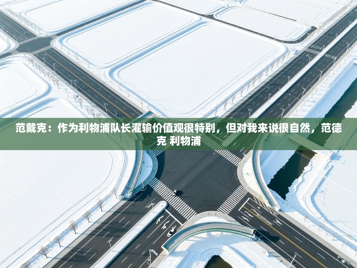 开运体育登录入口-范戴克：作为利物浦队长灌输价值观很特别，但对我来说很自然，范德克 利物浦  第2张