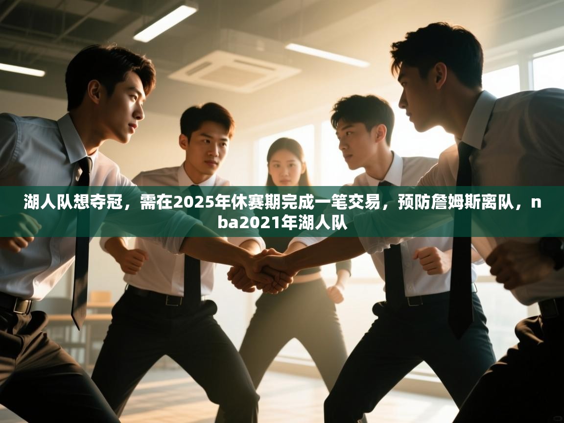 开云体育在线下载-湖人队想夺冠,需在2025年休赛期完成一笔交易,预防詹姆斯离队,nba2021年湖人队 第3张